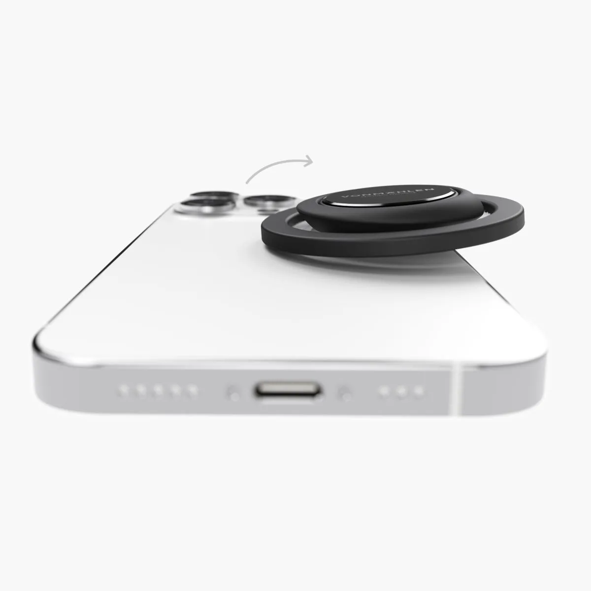 Backflip Mag - The Magnetic Phone Grip, Black