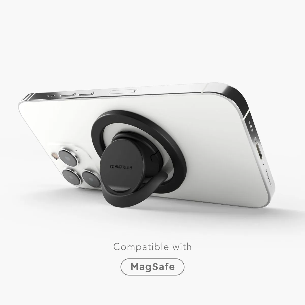 Backflip Mag - The Magnetic Phone Grip, Black