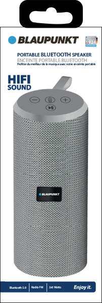 Blaupunkt BLP 3760 Speaker BT 10W FM Grey