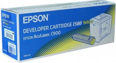 Epson AcuLaser C13S050155 LowCap toner cartridge, Yellow