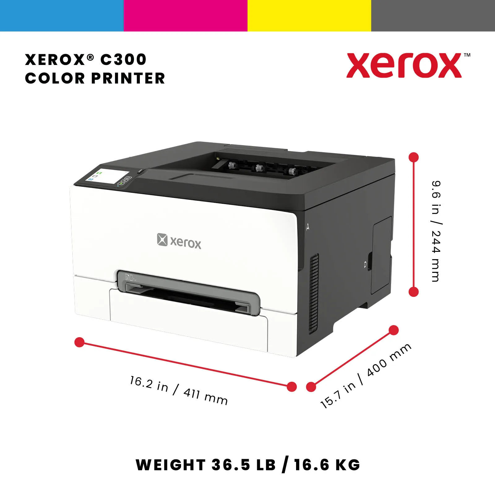 C300 A4 30ppm Wireless Duplex Printer