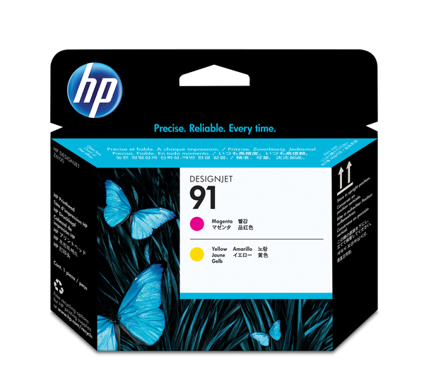 No91 magenta &amp; yellow printhead