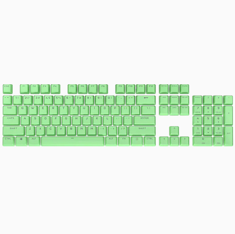 Corsair - PBT DOUBLE-SHOT PRO Keycap Mod Kit, Nordic Mint Green