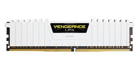 Corsair VENGEANCE LPX 16 Gt (2 x 8 Gt) DDR4 3000 MHz, CL16 -muisti, valkoinen (XMP)