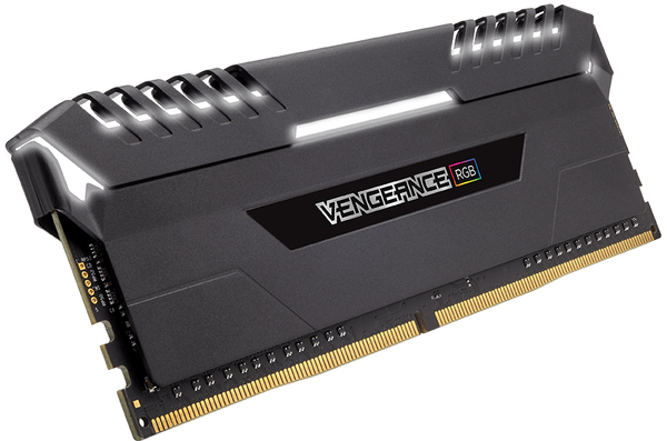 Corsair 16GB (2x8GB) Vengeance RGB, DDR4 3000MHz - Black