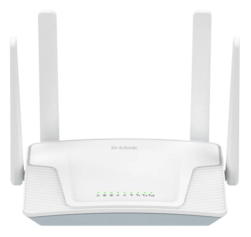 D-Link G416C/E 4G LTE Wi-Fi 6 AX1500 - Tabletop router, White