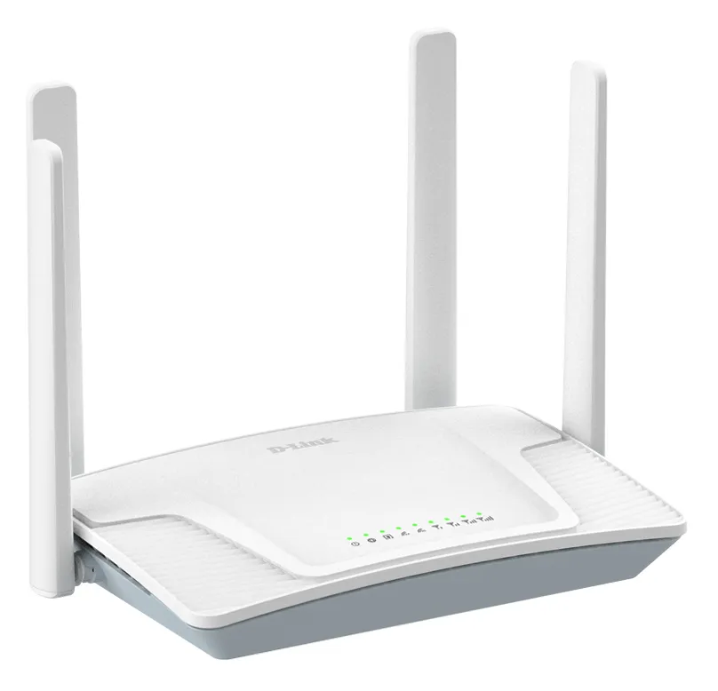 D-Link G416C/E 4G LTE Wi-Fi 6 AX1500 - Tabletop router, White