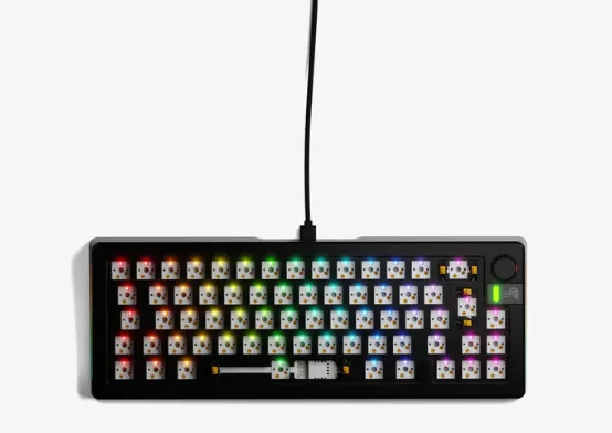 Glorious GMMK 3 PRO 65% Barebone - gaming keyboard, black