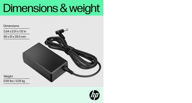 HP Smart AC Adapter - Verkkosovitin - 65 watt - Eurooppa malleihin HP 3005pr USB 3.0 Port Replicator, 215 G1, 24X G1, 24X G2, 25X G1, 25X G2, 3005, 31XX, 340 G1