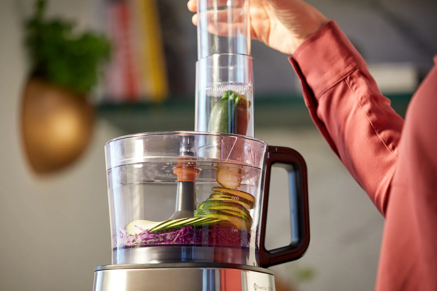Philips Viva Collection HR7530 Køkkenmaskine 2.1liter Sort