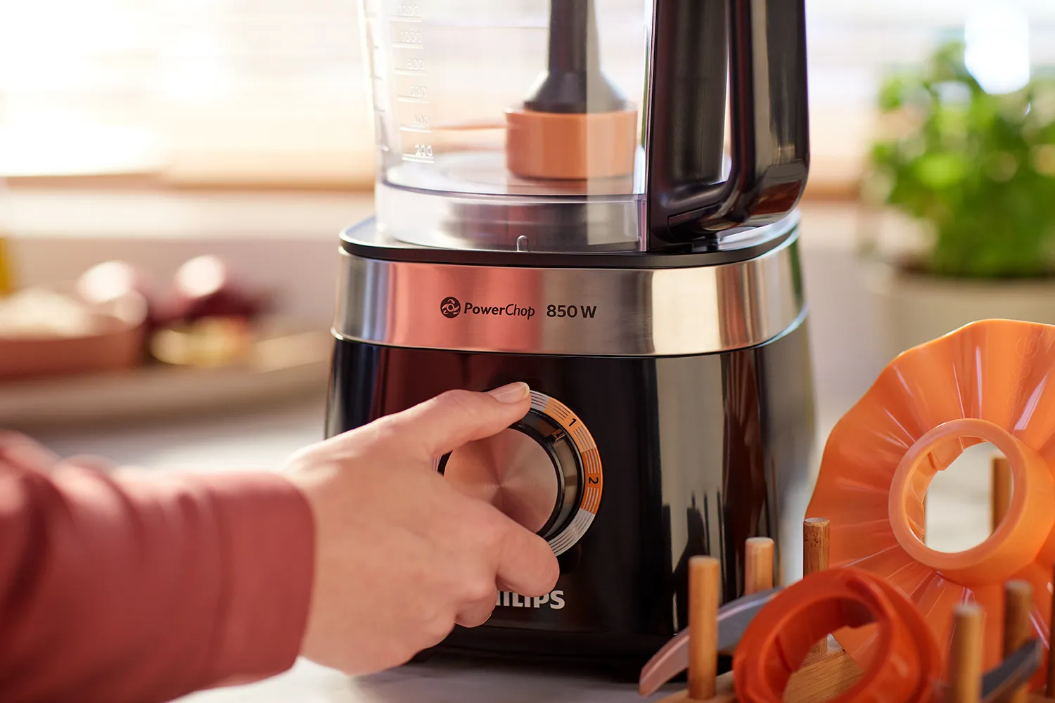 Philips Viva Collection HR7530 Køkkenmaskine 2.1liter Sort