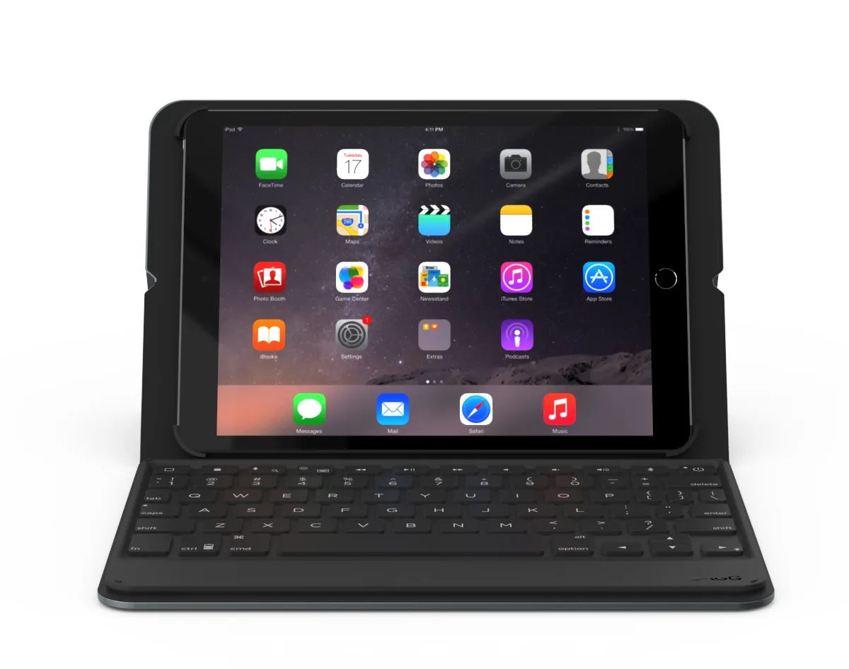 ZAGG Messenger Folio Case with Keyboard for iPad Pro 9,7" - Musta