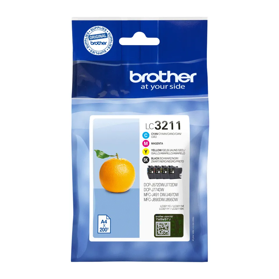 Brother  LC3211VAL - ink cartridge, Black, Cyan, Magenta, Yellow