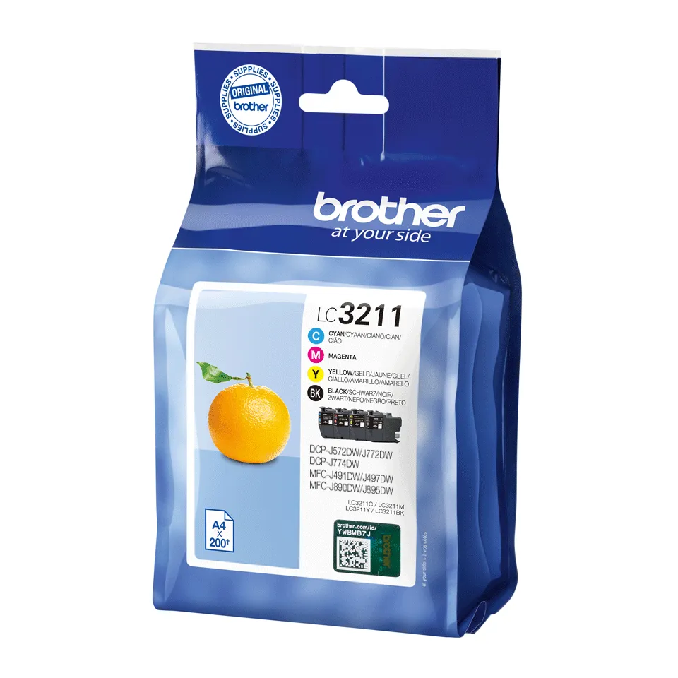 Brother  LC3211VAL - ink cartridge, Black, Cyan, Magenta, Yellow