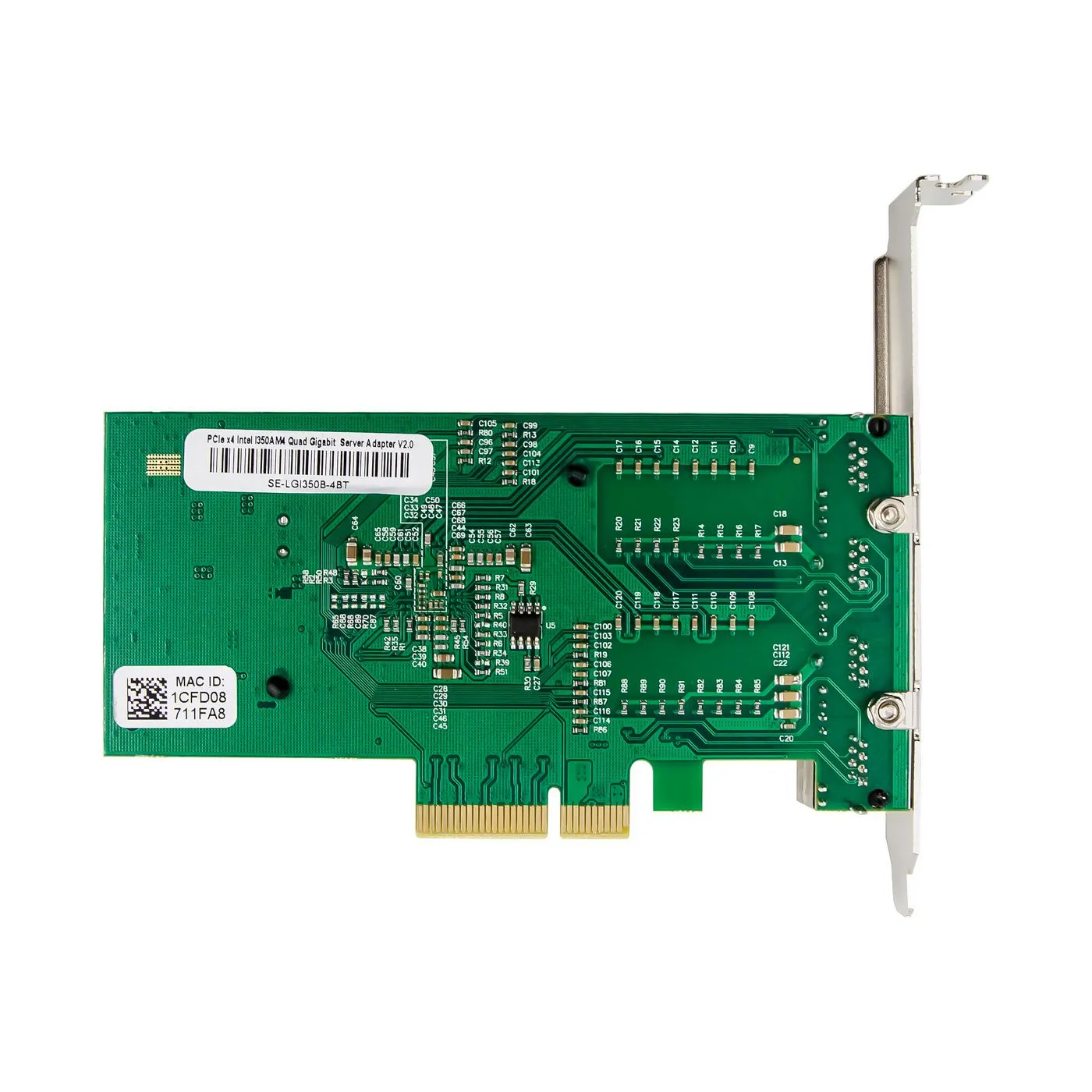 MicroConnect MC-PCIEX4-I350-T4-1GBE - Verkkokortti