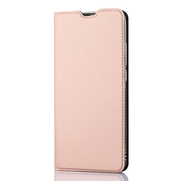 (L&ouml;yt&ouml;nurkka) Wave Book Case, Xiaomi Redmi 10C -suojakotelo, Ruusukulta