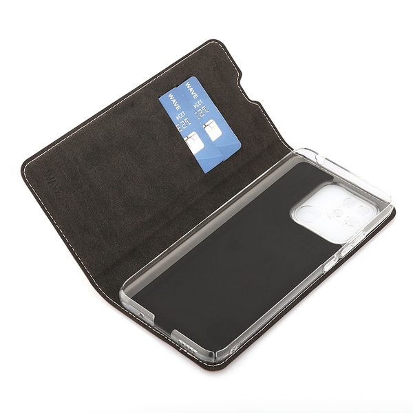 (L&ouml;yt&ouml;nurkka) Wave Book Case, Xiaomi Redmi 10C -suojakotelo, Ruusukulta