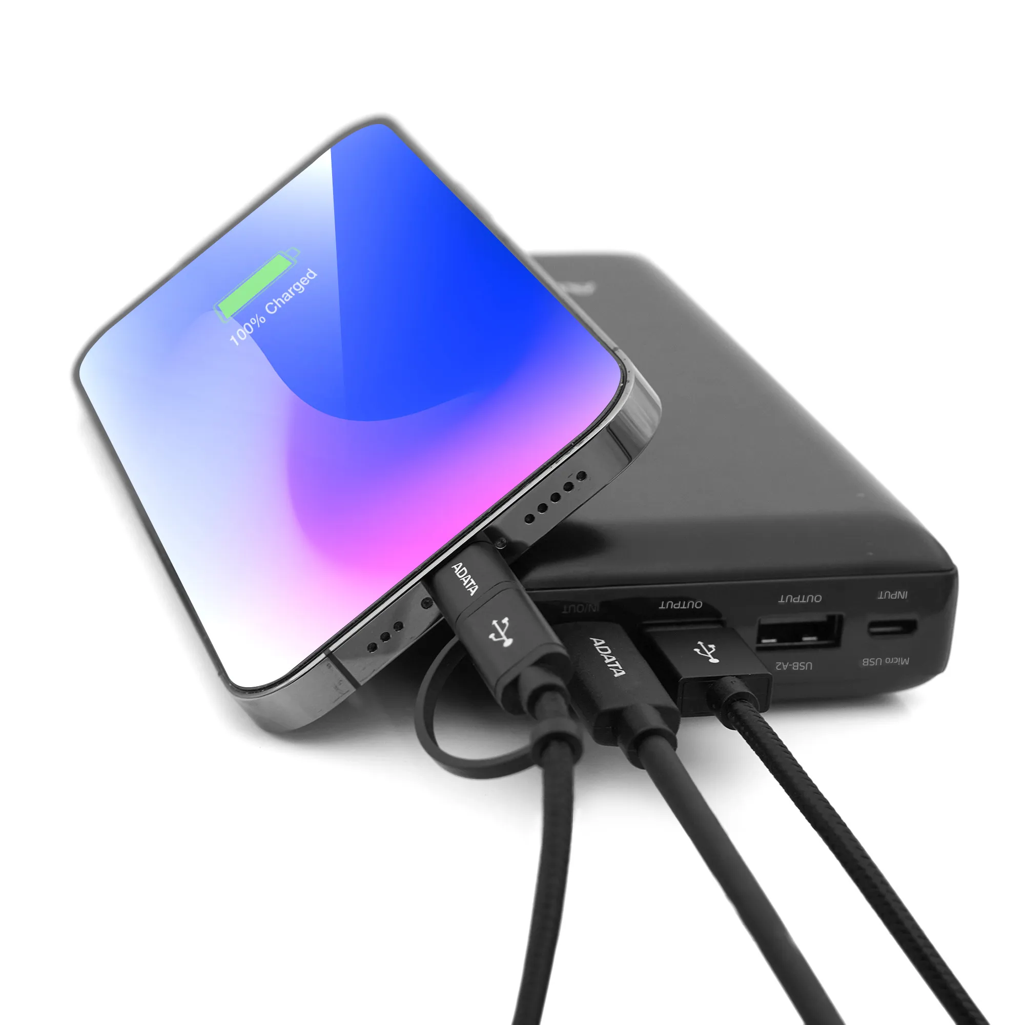 ADATA C20 Powerbank 20000mAh Sort