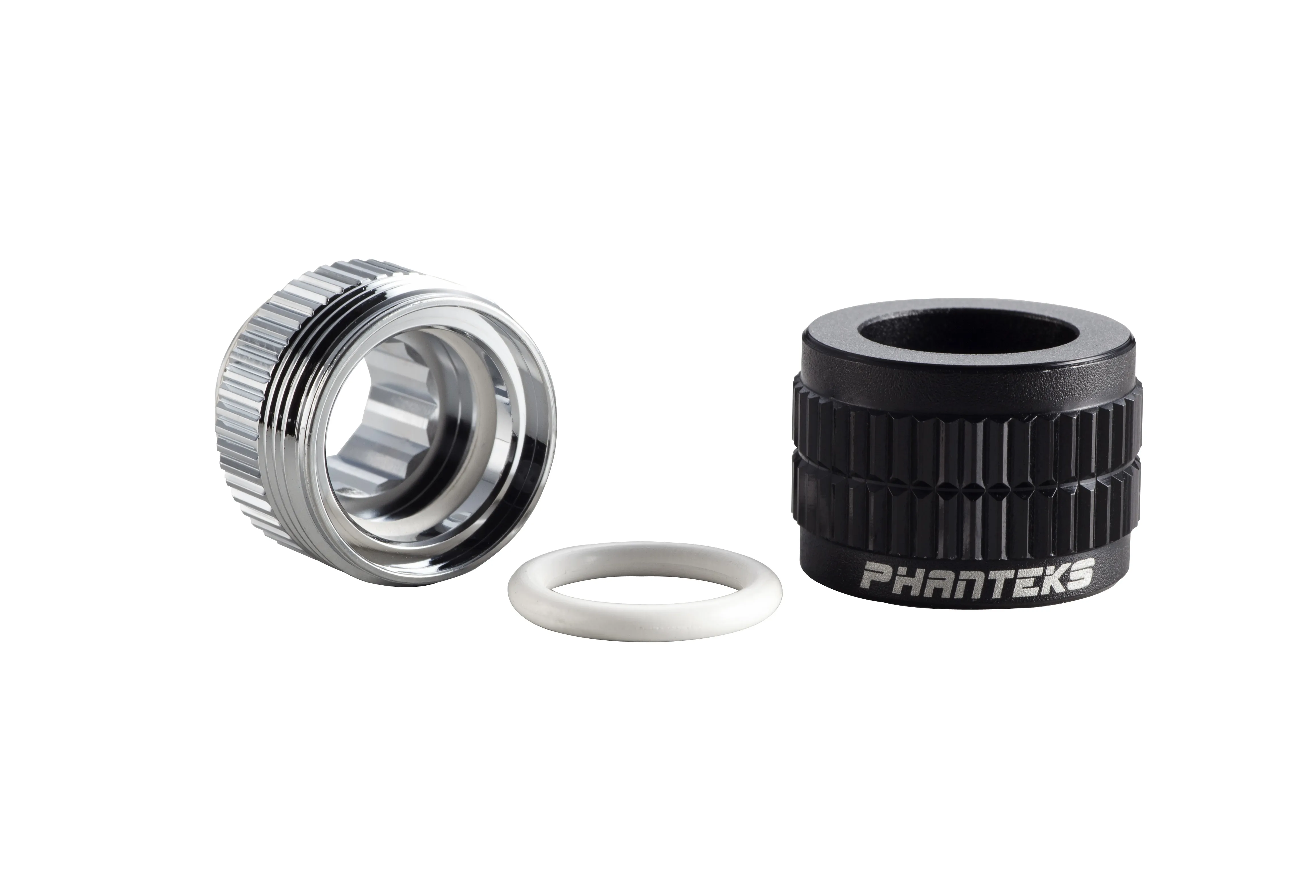 Phanteks 12mm Hard Tube Fitting. G1/4 - Black