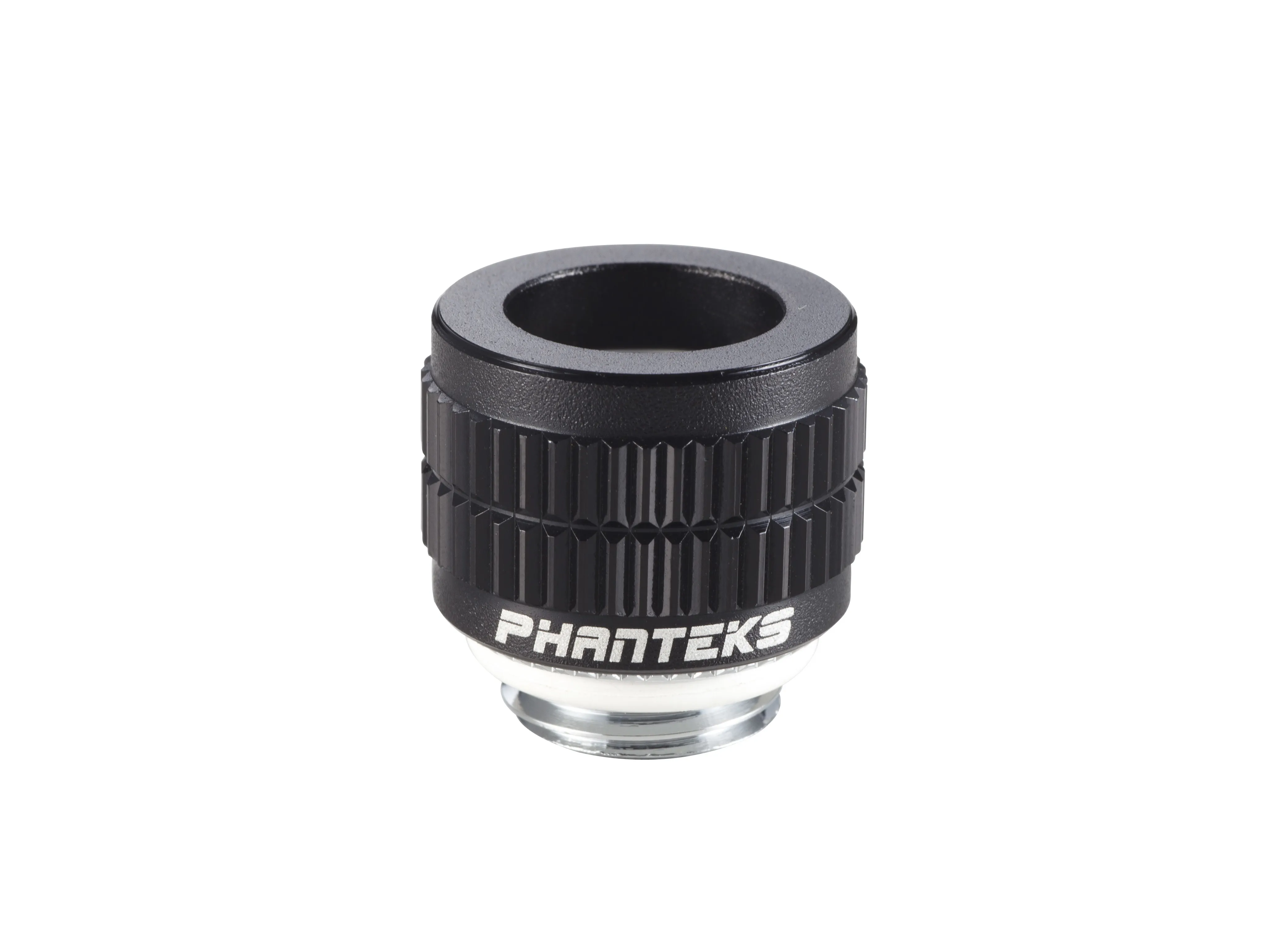 Phanteks 12mm Hard Tube Fitting. G1/4 - Black