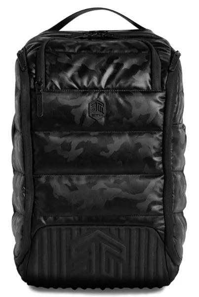STM Dux 16L - notebook backpack, black camo, 15&quot;