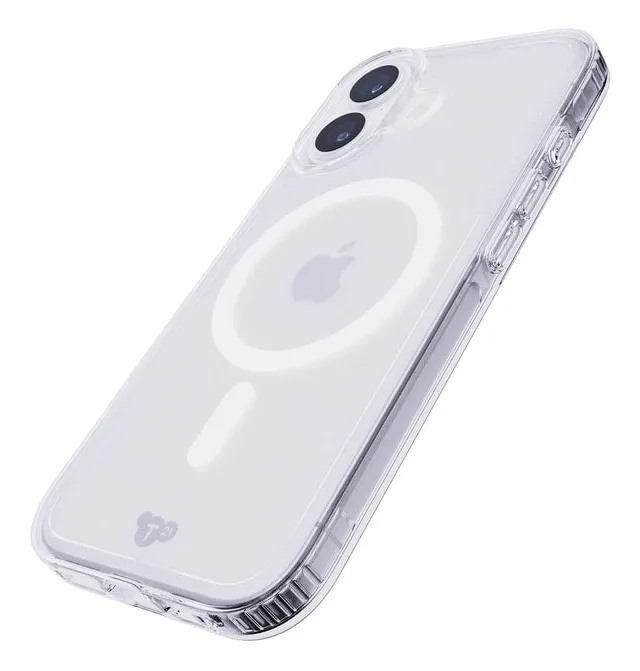 Tech21 Evo Clear MagSafe Case for iPhone 17, Clear
