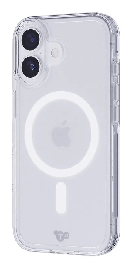 Tech21 Evo Clear MagSafe Case for iPhone 17, Clear
