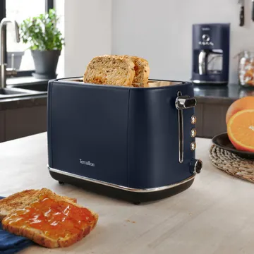 TERRAILLON New Moon 2-Slice Toaster 1050 Watts Dark Blue