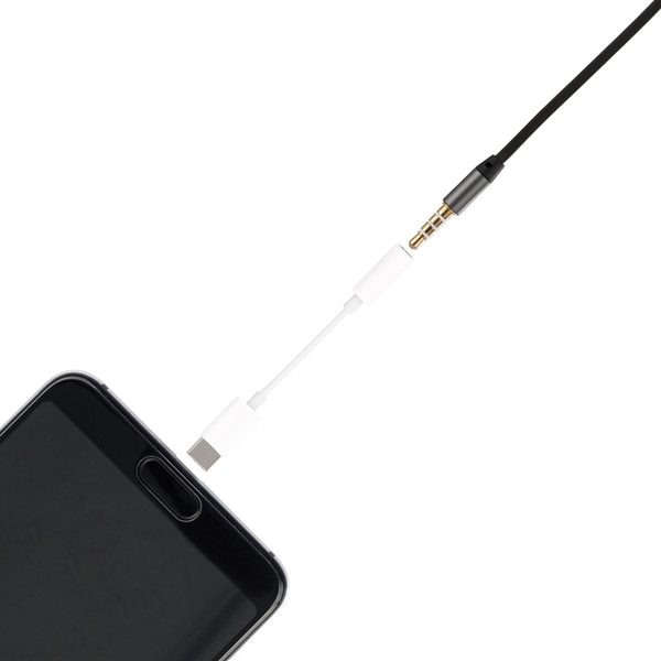 Wave USB Type-C - audio adapter, white