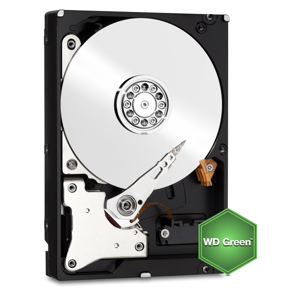 WD Green WD5000AZRX - Kiintolevyasema - 500 Gt - sis&auml;inen - 3.5" - SATA 6Gb/s - puskuri: 64 Mt