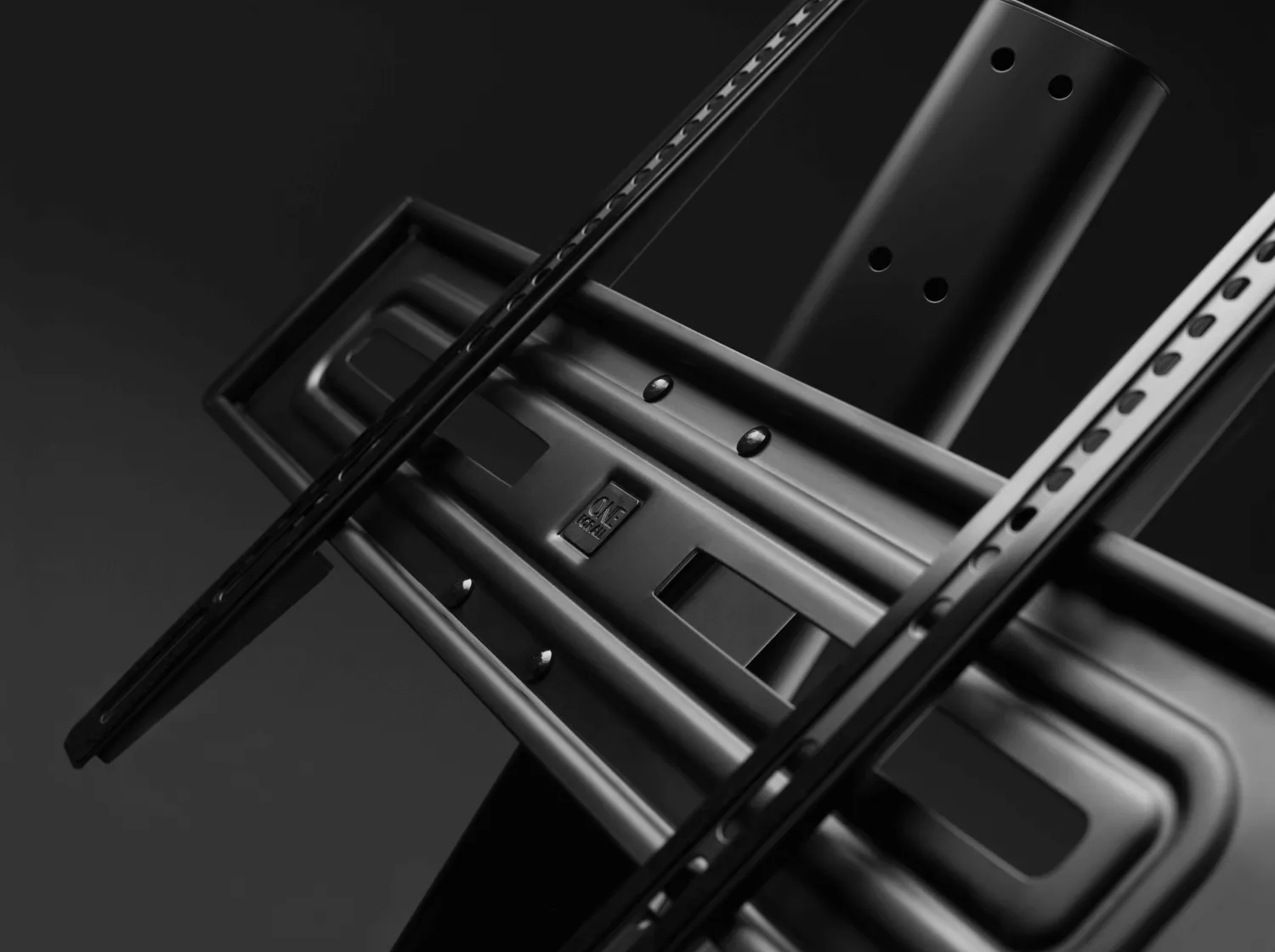 Solid Line Table Top Tv Stand