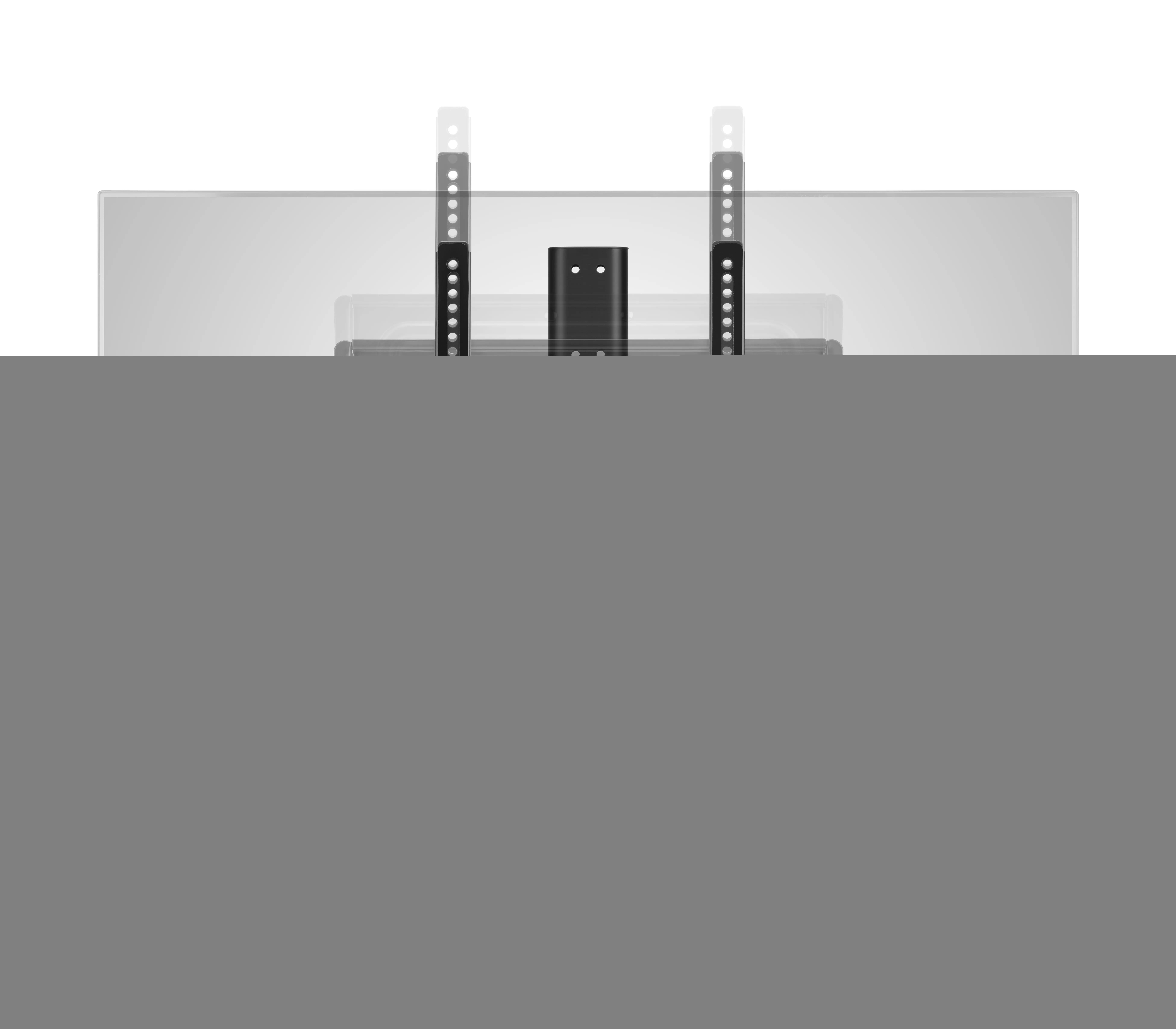 Solid Line Table Top Tv Stand