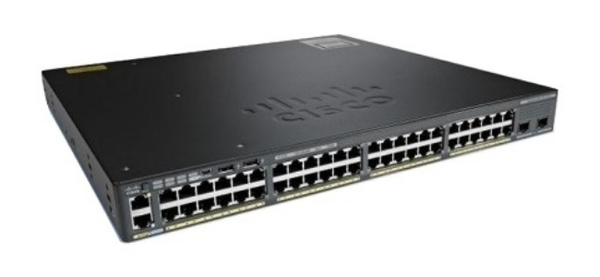 Cisco Catalyst 2960X-48TS-LL - Kytkin - Hallinnoitu - 48 x 10/100/1000 + 2 x Gigabit SFP - ty&ouml;p&ouml;yt&auml;, r&auml;kkiin asennettava