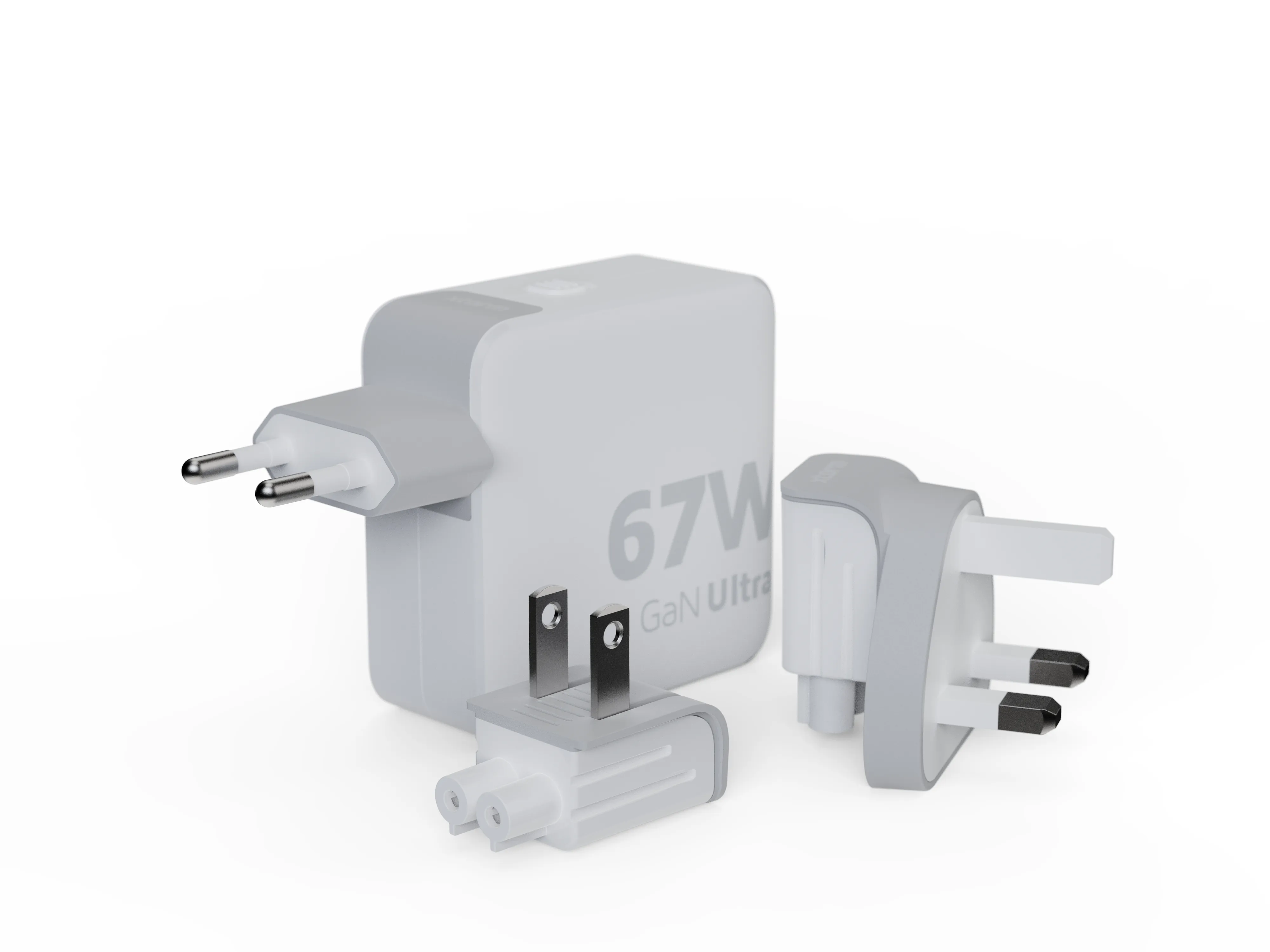 Xtorm 67W GaN-Ultra Travel Charger/USB-C PD - cable, 2m, White