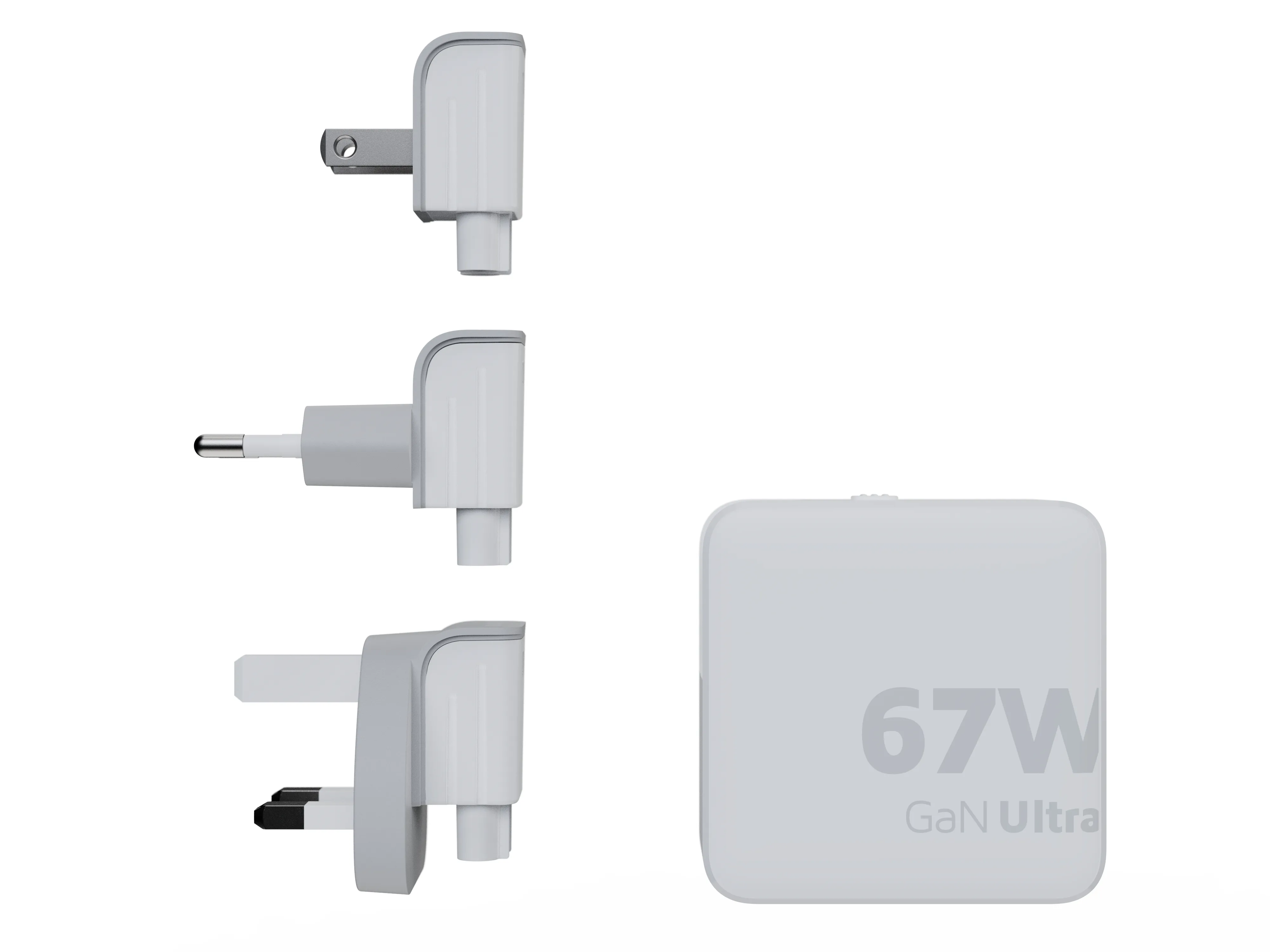 Xtorm 67W GaN-Ultra Travel Charger/USB-C PD - cable, 2m, White