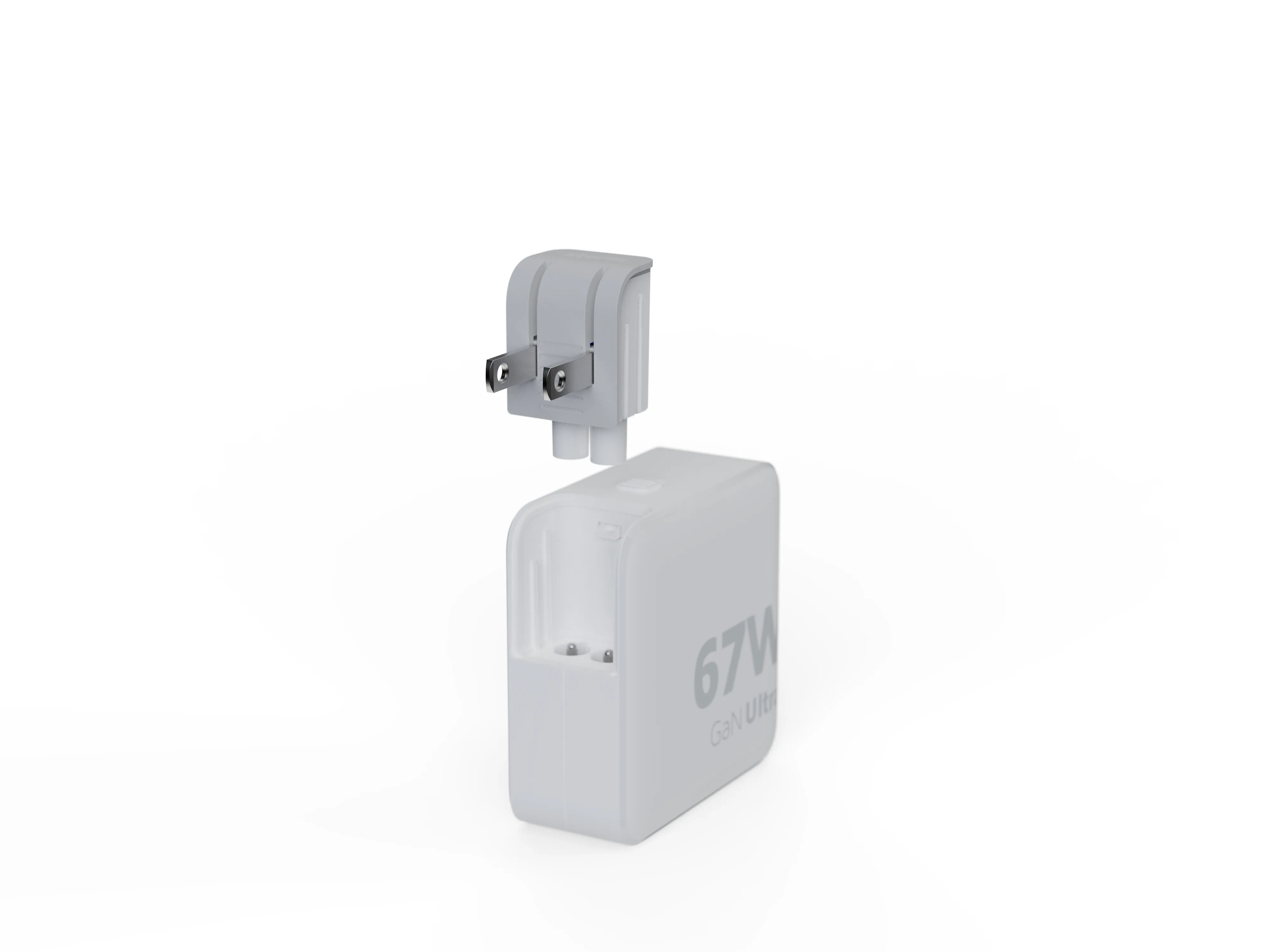 Xtorm 67W GaN-Ultra Travel Charger/USB-C PD - cable, 2m, White