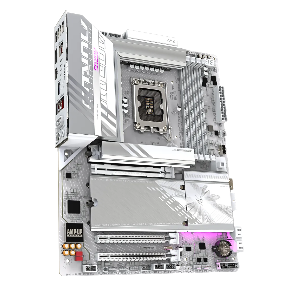 Gigabyte Z890 Aorus Elite Ice WiFi 7 LGA1851 ATX -emolevy