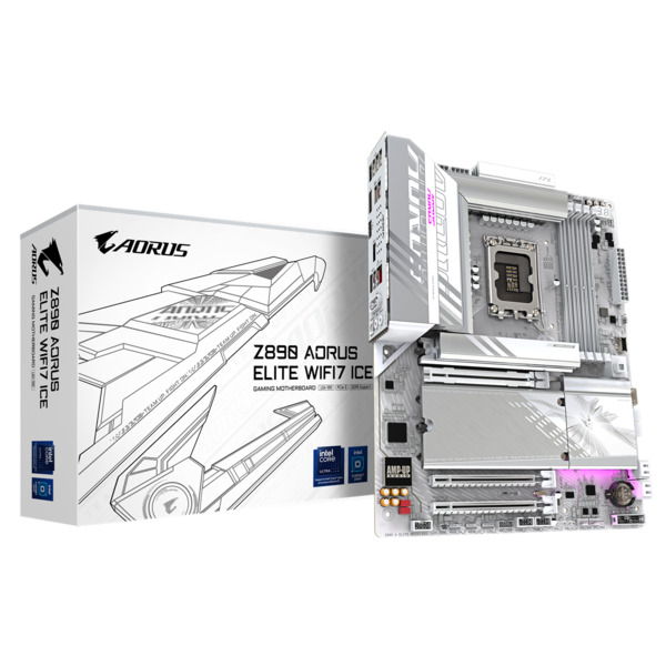 Gigabyte Z890 Aorus Elite Ice WiFi 7 LGA1851 ATX - motherboard