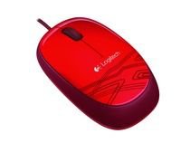 Logitech M105 - mouse, Red