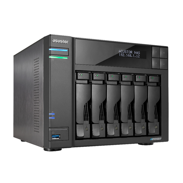 Asustor Lockerstor 6 Gen2 AS6706T 6 Bay Tower - NAS Server