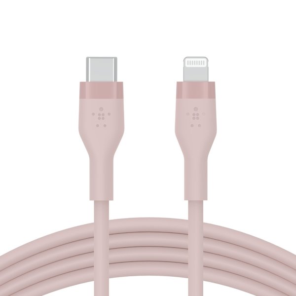 Belkin BoostCharge Flex USB-C to Lightning cable, 2 m, Pink