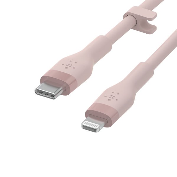 Belkin BoostCharge Flex USB-C to Lightning cable, 2 m, Pink