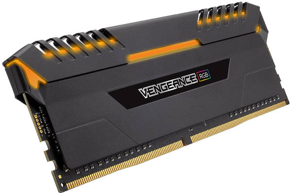 Corsair 16GB (2x8GB) Vengeance RGB, DDR4 3000MHz - Black