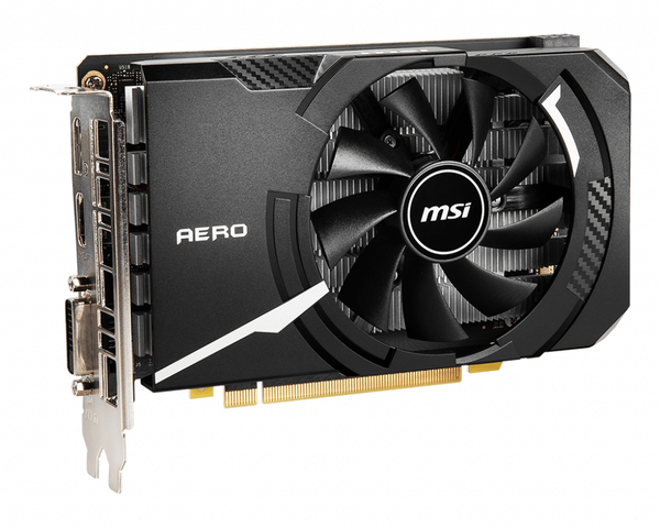 MSI GeForce GTX 1650 D6 AERO OC 4GB - Graphics card
