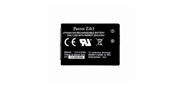 Parrot Zik 3, Battery
