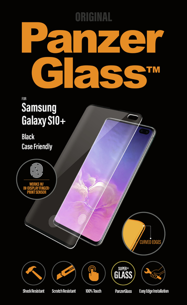 PanzerGlass Galaxy S10 Plus (Case Friendly) - Screen Glass
