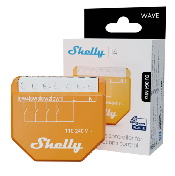 Shelly Wave i4 DC EU LR