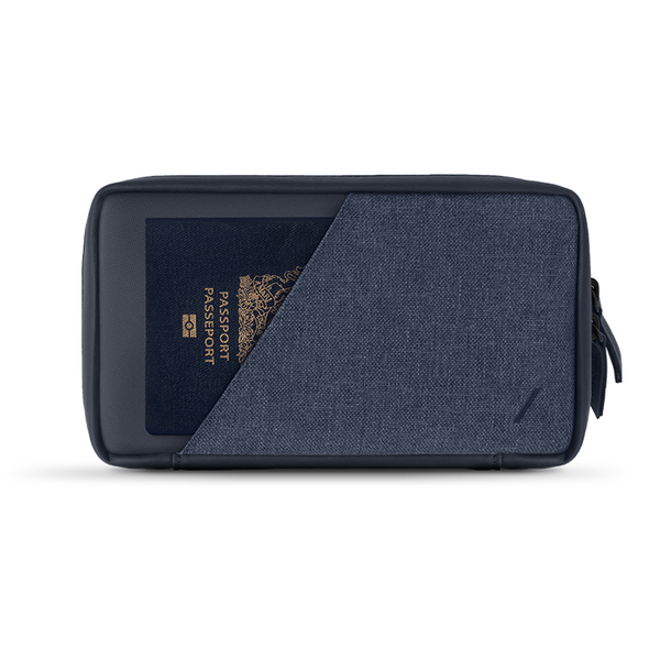Native Union Stow Organizer Pouch Fabric Indigo
