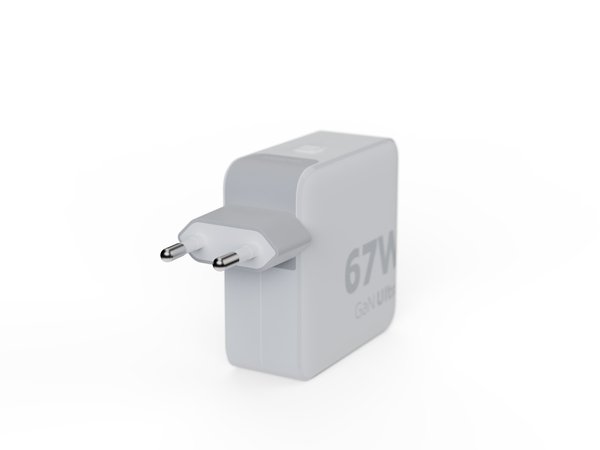 Xtorm 67W GaN-Ultra Travel Charger/USB-C PD - cable, 2m, White