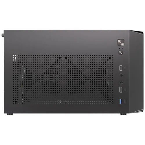 Antec AX26 RGB Elite Midi-Tower Case with window and RGB lighting, Black